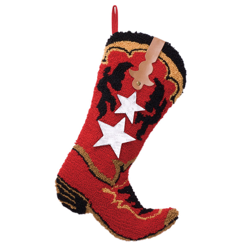 The Holiday Aisle Boot Christmas Stocking & Reviews Wayfair